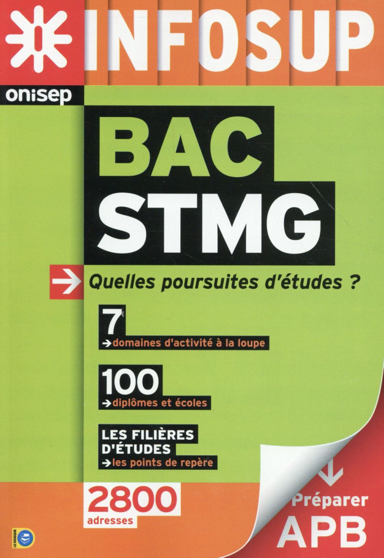 APRES LE BAC STMG - COLLECTIF - Onisep