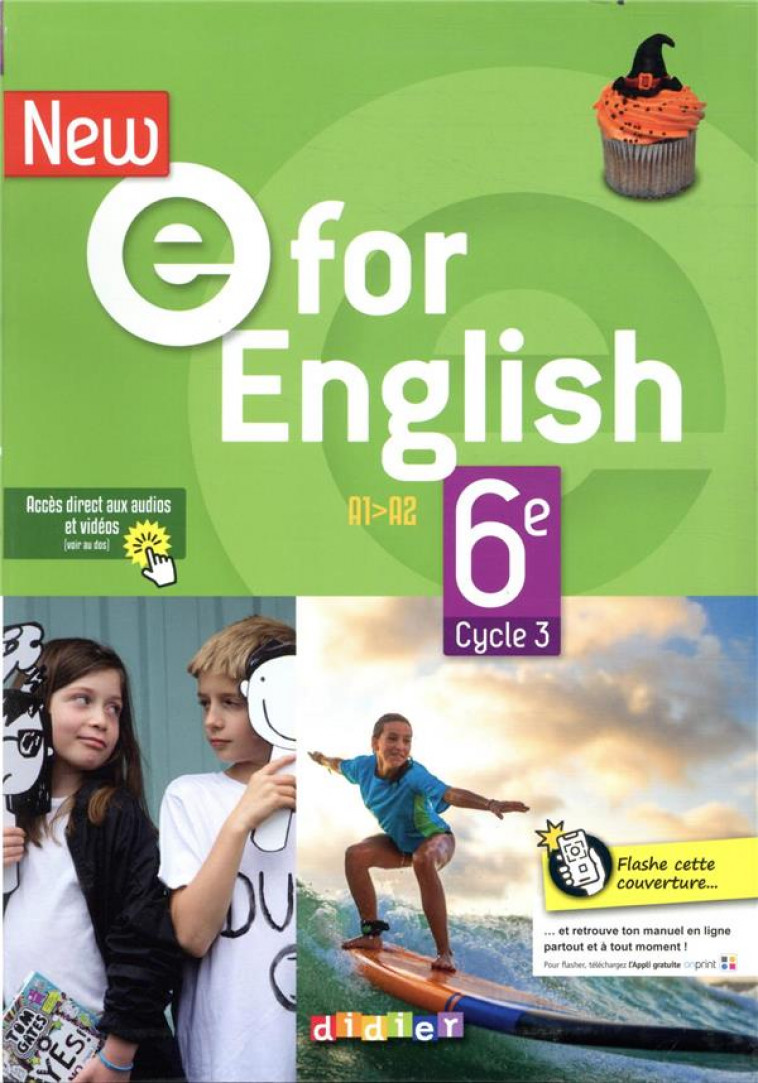 NEW E FOR ENGLISH 6EME - EDITION 2021 - LIVRE - HERMENT/CURSAT/GUILL - DIDIER