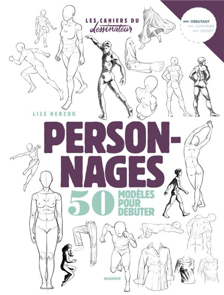 PERSONNAGES - 50 MOD?LES POUR D?BUTER - HERZOG LISE - MANGO