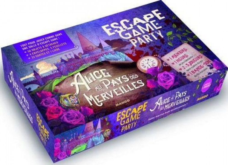 ESCAPE GAME PARTY : ALICE AU PAYS DES MERVEILLES - VIVES/PRIEUR/MOTTET - MANGO