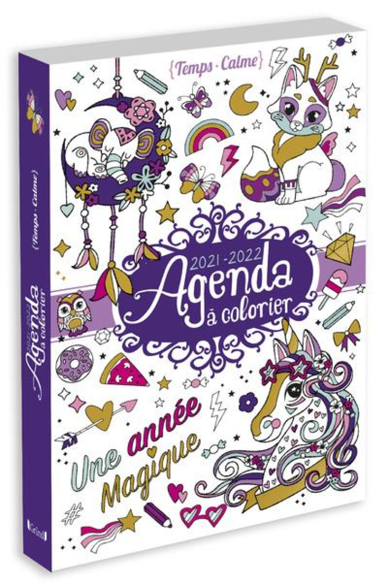 AGENDA A COLORIER 2021-2022 - VARONE EUGENIE - NC