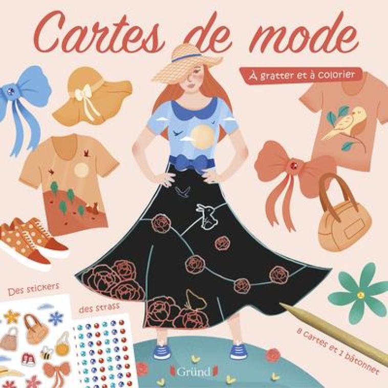 MA POCHETTE DE MODE - MOTIFS DU MONDE - VOL01 - BLANC MARION - NC