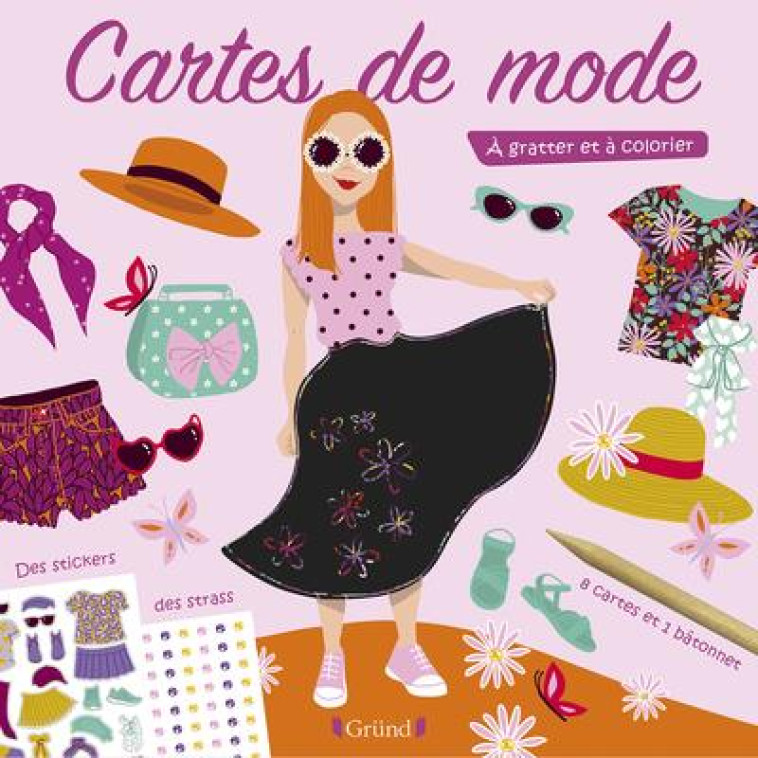 CARTES DE MODE - JOLIS MOTIFS - VOL02 - CLEMZILLU - NC