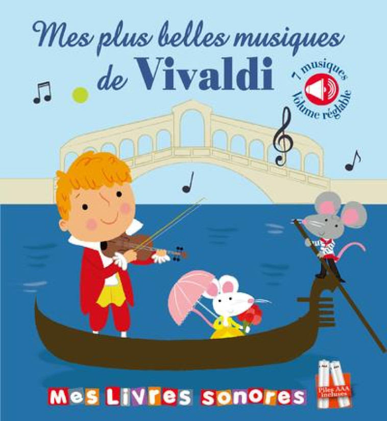 MES PLUS BEAUX AIRS DE VIVALDI - LIVRE SONORE - DELOSTE/PAYNE - THOMAS JEUNESSE