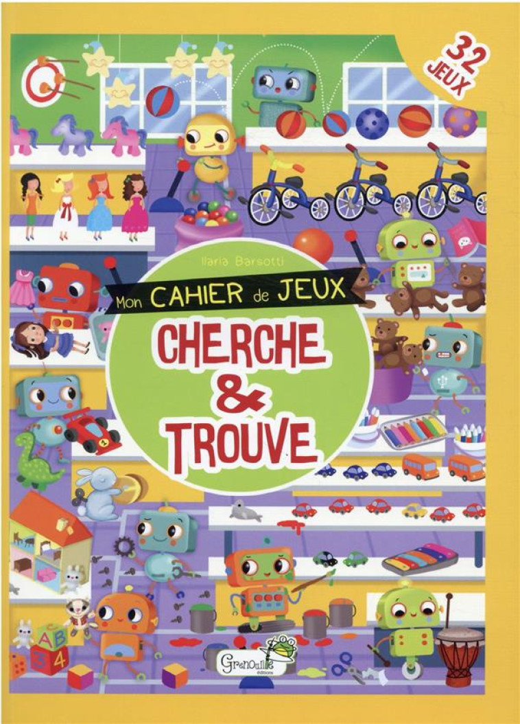 CHERCHE ET TROUVE - COLLECTIF - GRENOUILLE