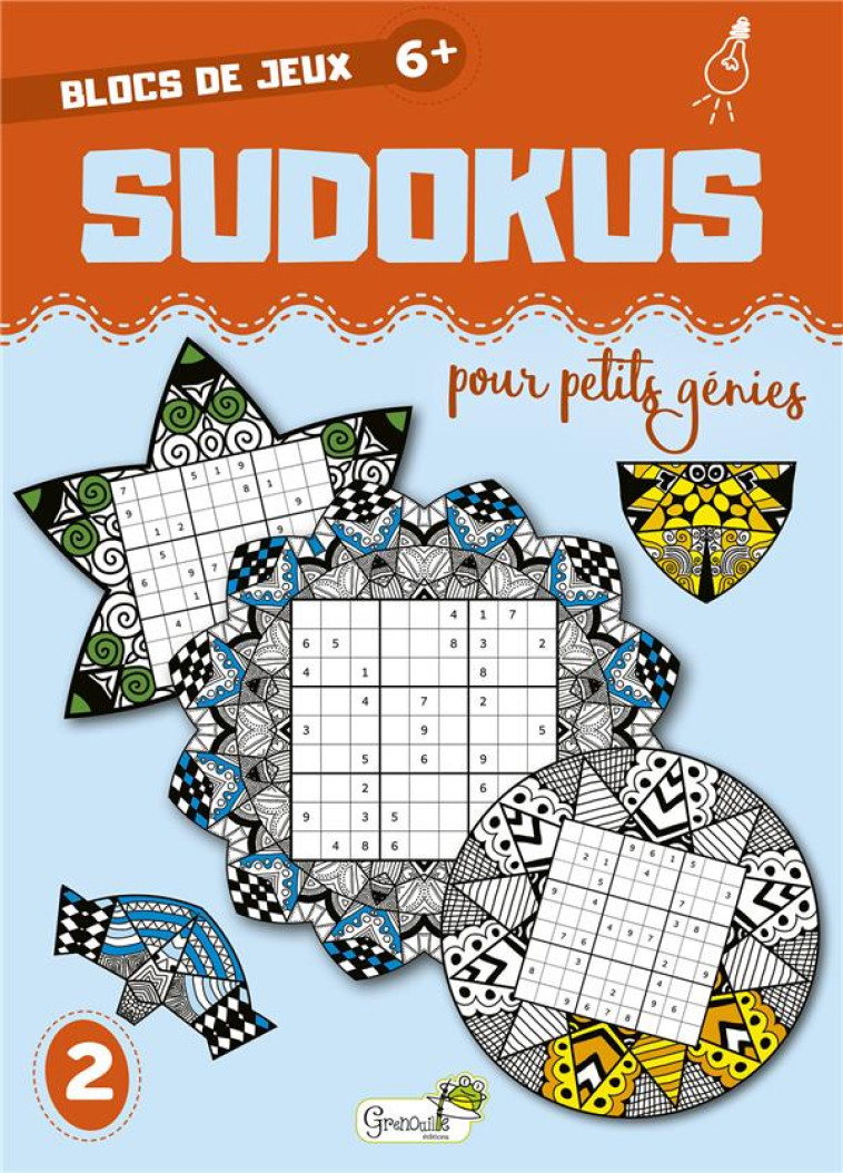 SUDOKUS POUR PETITS GENIES - XXX - GRENOUILLE