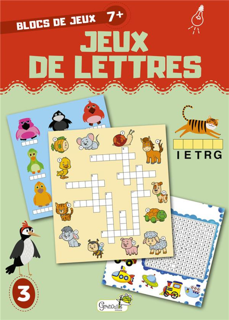 JEUX DE LETTRES - XXX - GRENOUILLE