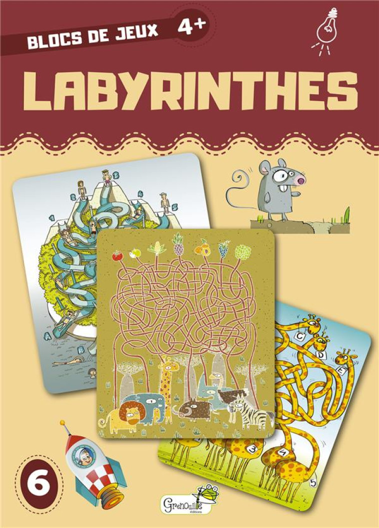 LABYRINTHES - COLLECTIF - GRENOUILLE