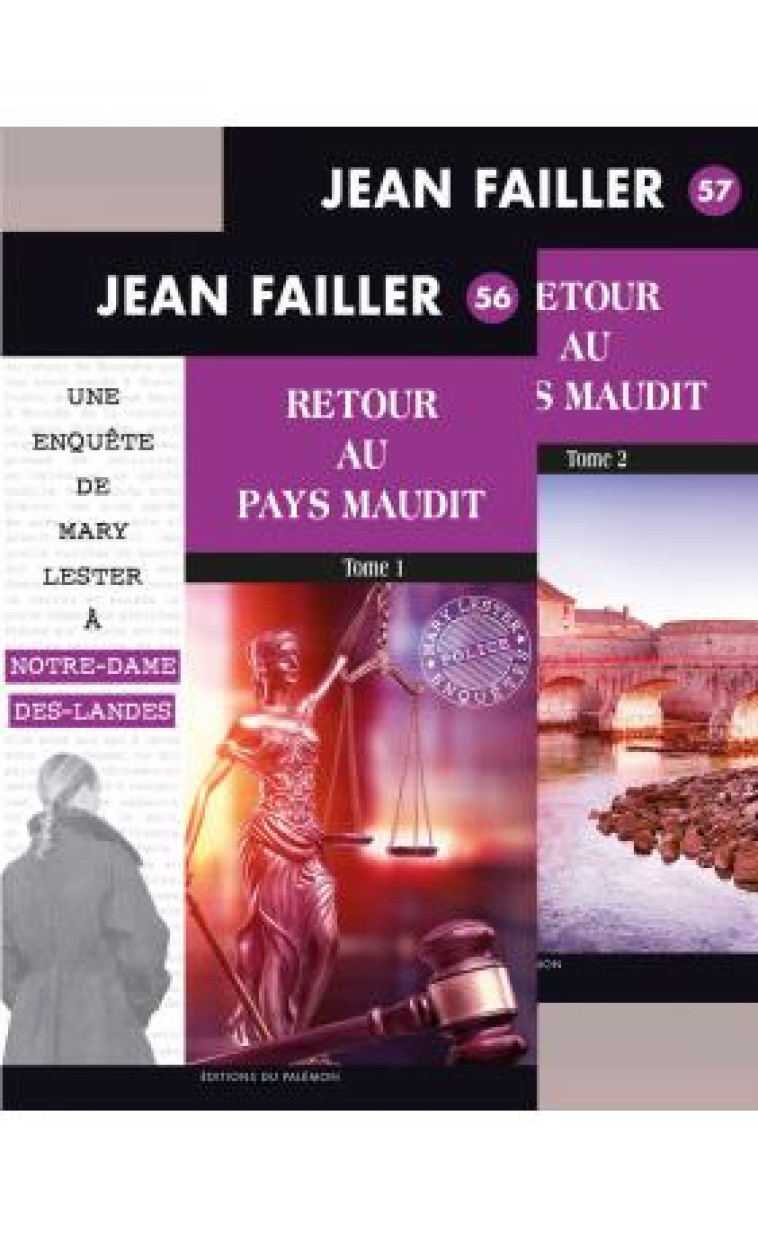 MARY LESTER - 56/57 - RETOUR AU PAYS MAUDIT - JEAN FAILLER - PALEMON