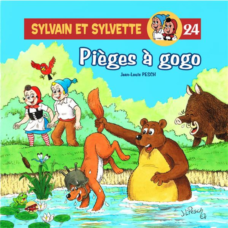 SYLVAIN ET SYLVETTE T.24 - PIEGES A GOGO - PESCH JEAN-LOUIS - P TIT LOUIS