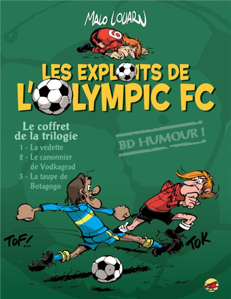 LES EXPLOITS DE L-OLYMPIC F.C. - COFFRET - LOUARN MALO - P TIT LOUIS