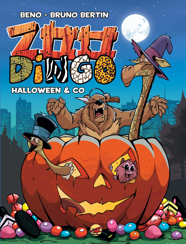 ZOO DINGO T.6 - HALLOWEEN & CO - BRUNO BERTIN,  Beno - P TIT LOUIS