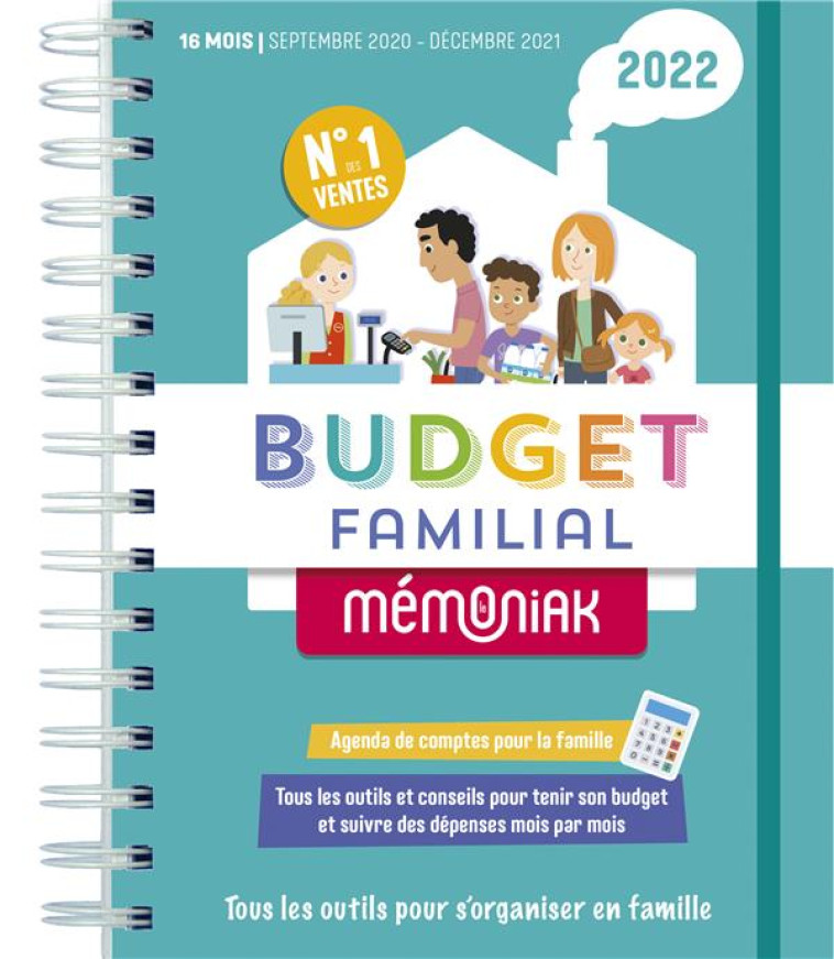 BUDGET FAMILIAL MEMONIAK 2021-2022 - EDITIONS 365/NESK - NC