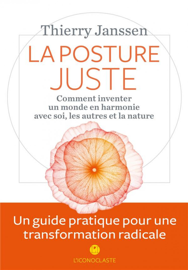 LA POSTURE JUSTE - JANSSEN THIERRY - ICONOCLASTE