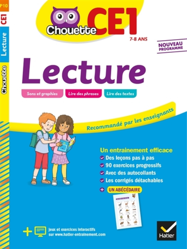 CHOUETTE  LECTURE CE1 - COHEN/ROULLIER - HATIER SCOLAIRE