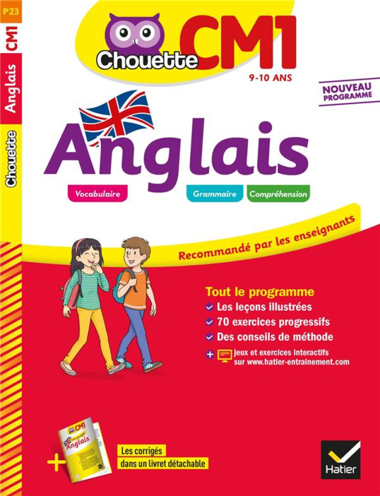 CHOUETTE ANGLAIS CM1 - TOUATI CORINNE - HATIER SCOLAIRE