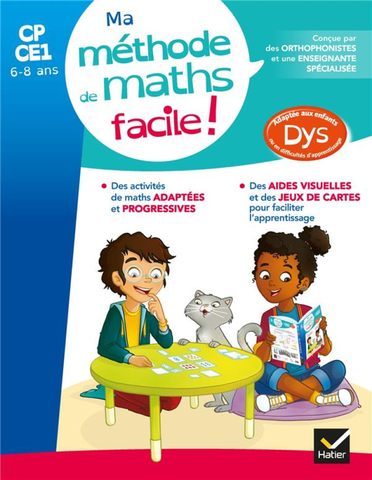 MON CAHIER DE MATHS FACILE ! DYS - BARGE/TESSIER - HATIER SCOLAIRE