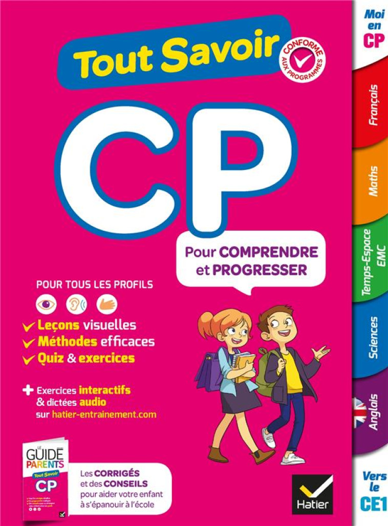 TOUT SAVOIR CP - ANTOINE/IDIARD/MUL - HATIER SCOLAIRE