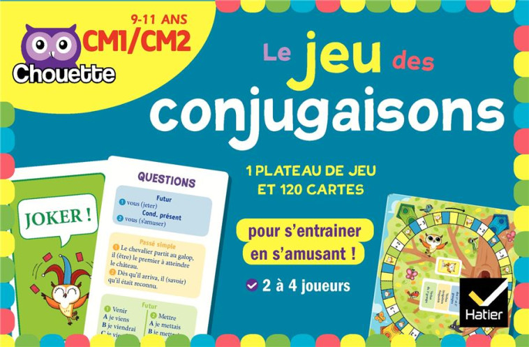 LE JEU DES CONJUGAISONS CM1-CM2 - DOMERGUE/IRIBARNE - HATIER SCOLAIRE