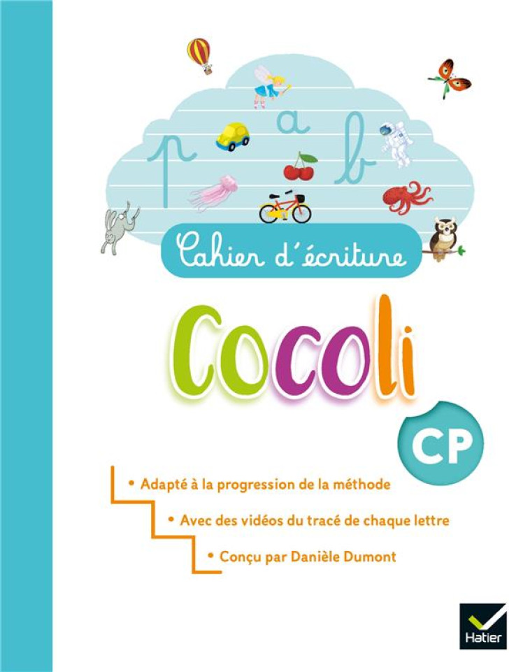 COCOLI - ECRITURE CP - ED.2021 - CAHIER DE L-ELEVE - CHAUVET/TERTRE - HATIER SCOLAIRE