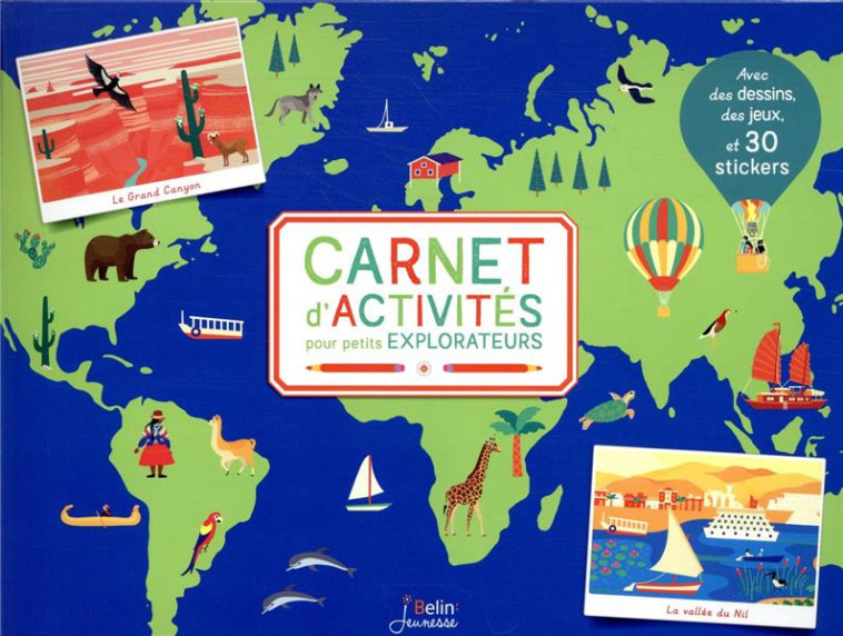 CARNET D-ACTIVITES POUR PETITS EXPLORATEURS - DUMONT-LE CORNEC - DORLING KINDERS