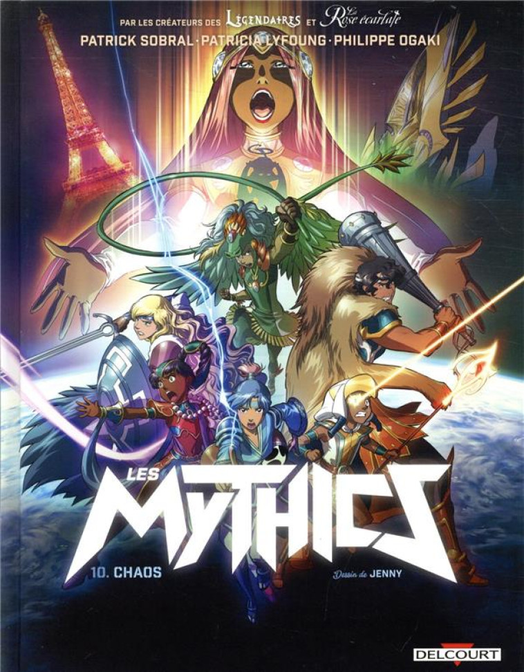 LES MYTHICS T10 - CHAOS - JENNY/OGAKI/LYFOUNG - DELCOURT