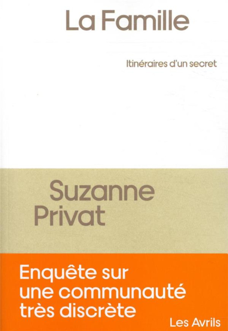 LA FAMILLE - PRIVAT SUZANNE - BOOKS ON DEMAND