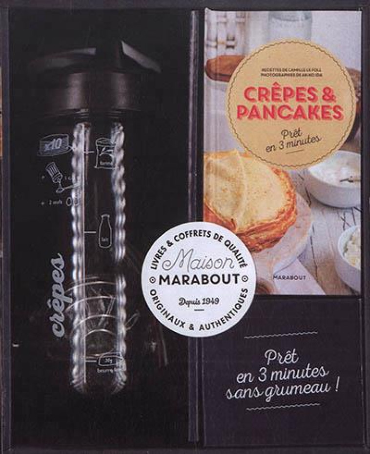 COFFRET LE SHAKER A CREPES - COLLECTIF - MARABOUT