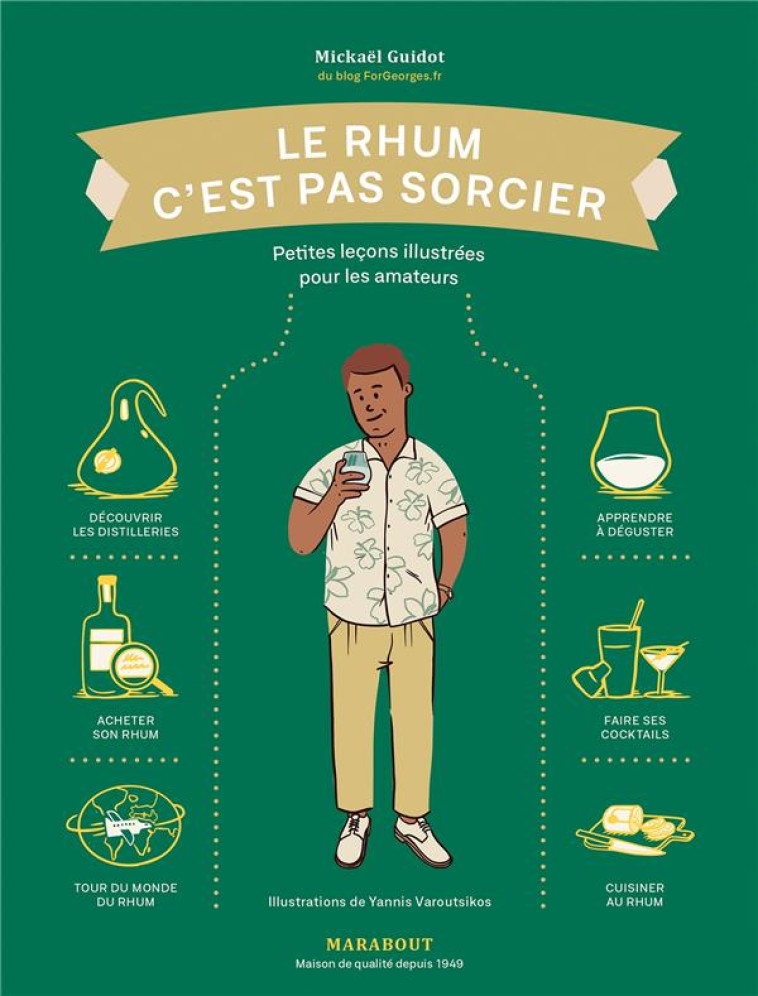 LE RHUM C-EST PAS SORCIER - GUIDOT MICKAEL - MARABOUT