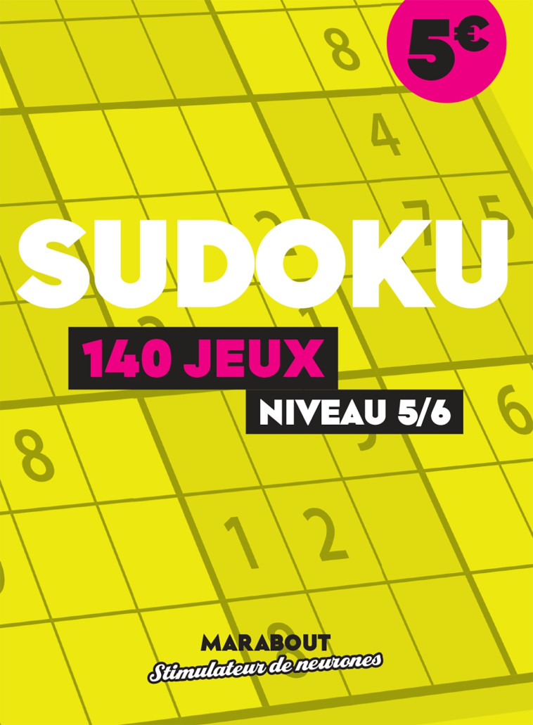 SUDOKU - 140 JEUX NIVEAU 4/5 -  KEESING - MARABOUT