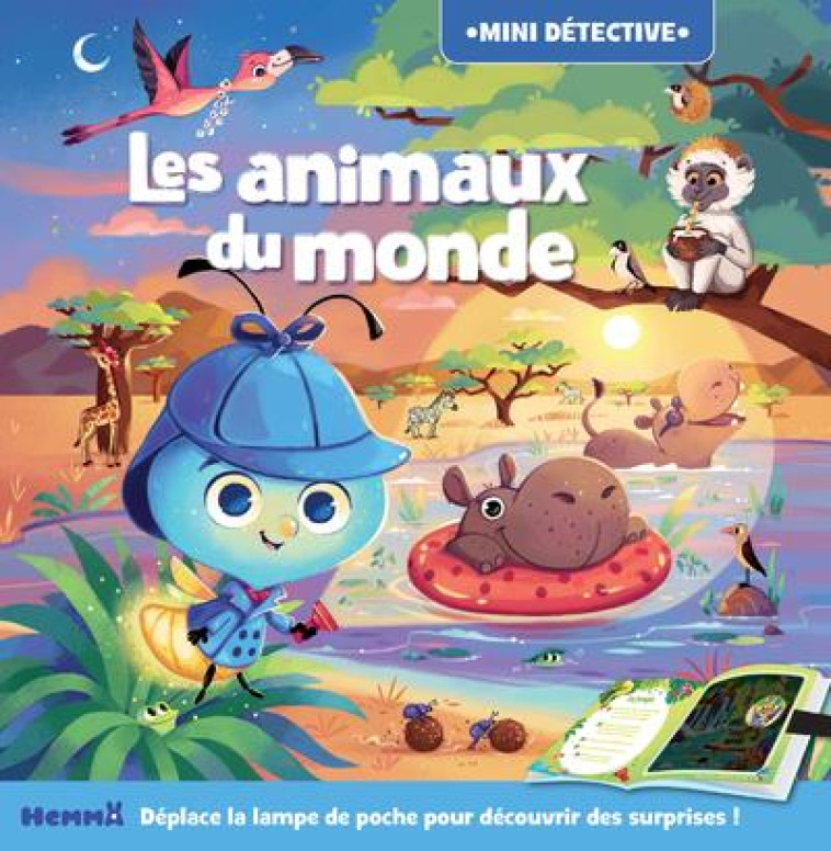 MINI DETECTIVE - LES ANIMAUX DU MONDE - COLLECTIF - HEMMA