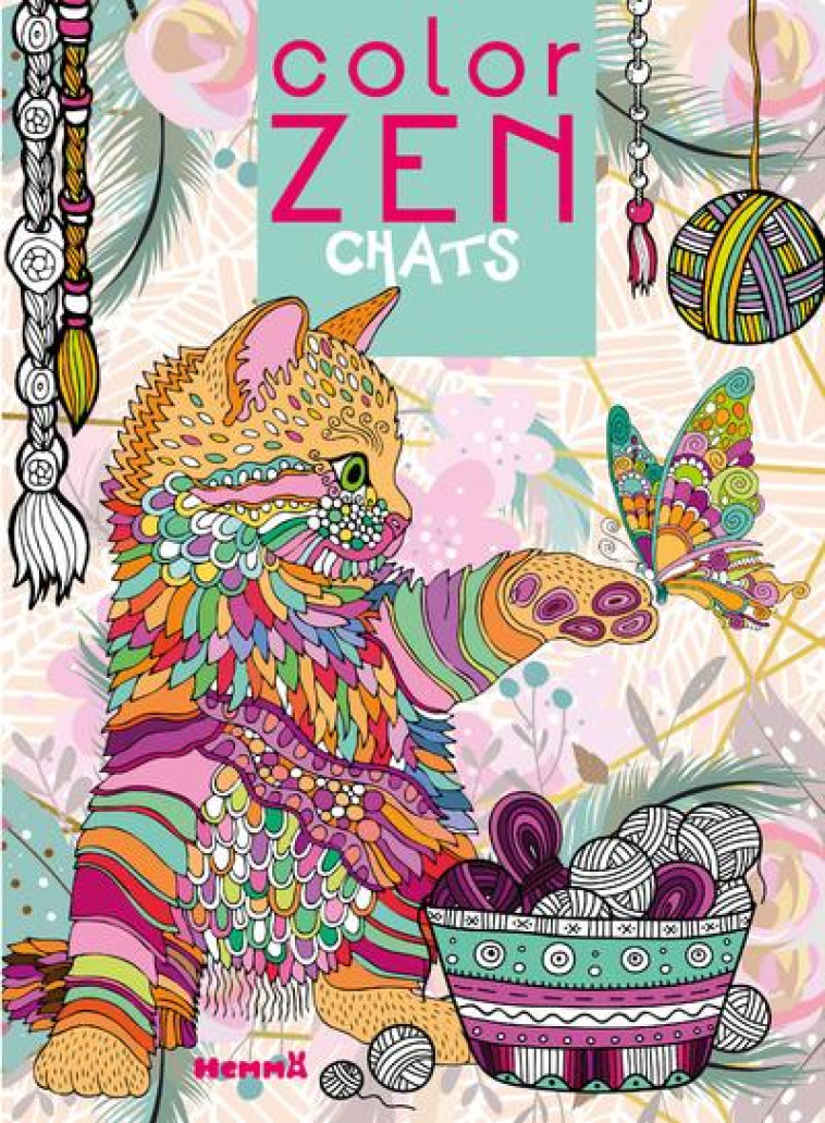 COLOR ZEN - CHATS - COLLECTIF - HEMMA