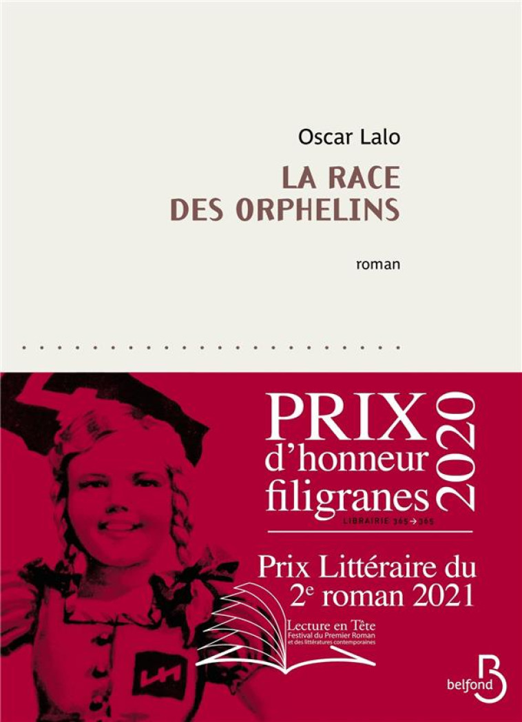 LA RACE DES ORPHELINS - LALO OSCAR - BELFOND