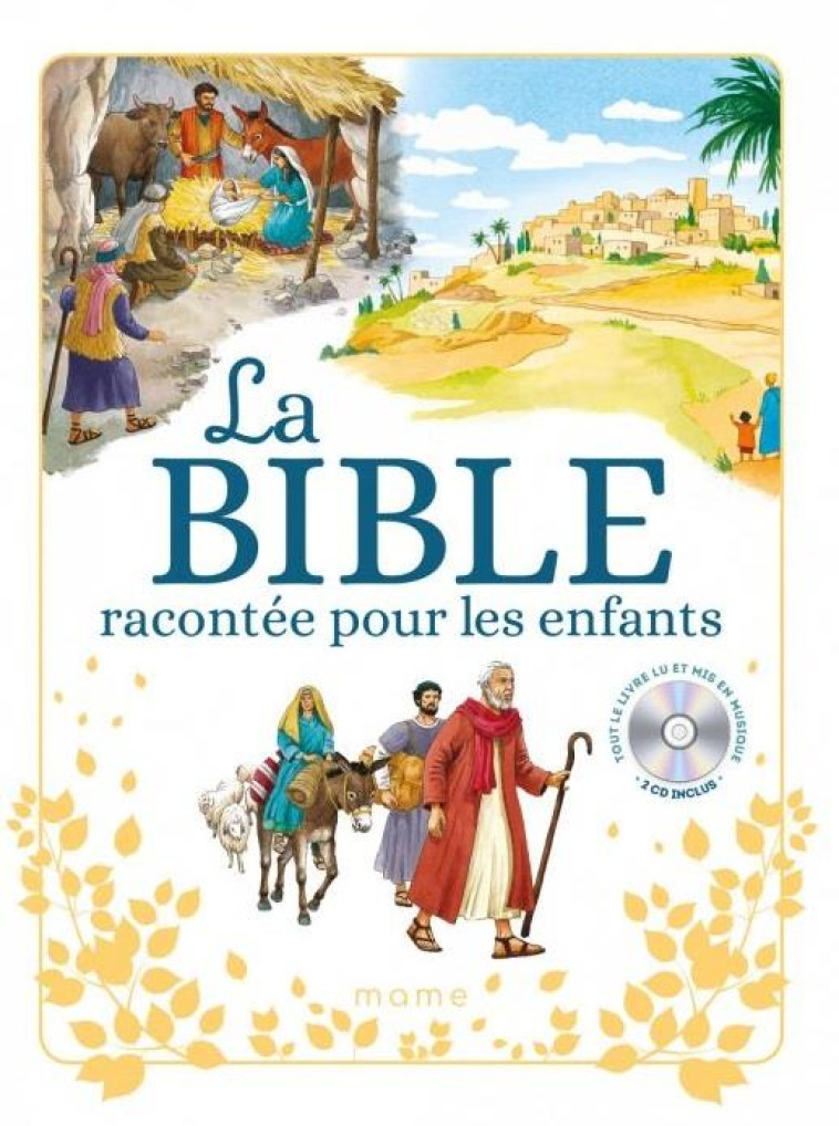 LA BIBLE RACONTEE POUR LES ENFANTS +CD +FLASHCODE - XXX - MAME