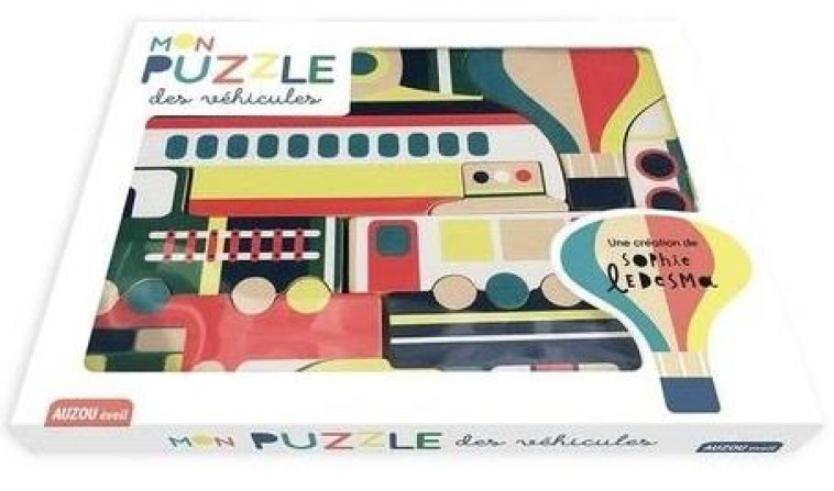 MON PUZZLES DES VEHICULES - LEDESMA SOPHIE - NC