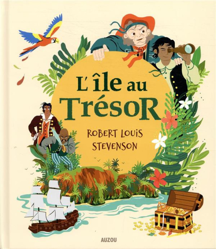 L-ILE AU TRESOR - DE ROBERT LOUIS STEVENSON - CARRE/SAUTREUIL - PHILIPPE AUZOU