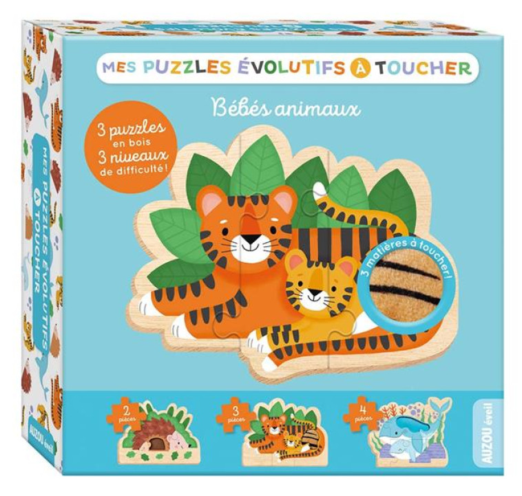 MES PUZZLES EVOLUTIFS A TOUCHER - MAMAN ET BEBE - PASSCHIER ANNE - NC