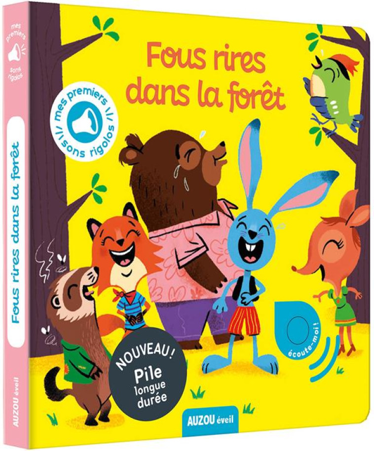 FOUS RIRES DANS LA FORET - MES PREMIERS SONS RIGOLOS - BEDOUET THIERRY - PHILIPPE AUZOU