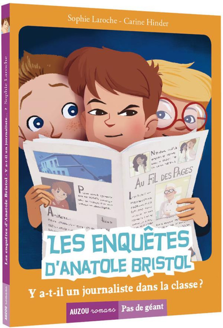 LES ENQUETES D-ANATOLE BRISTOL TOME 12 - CARINE HINDER - PHILIPPE AUZOU