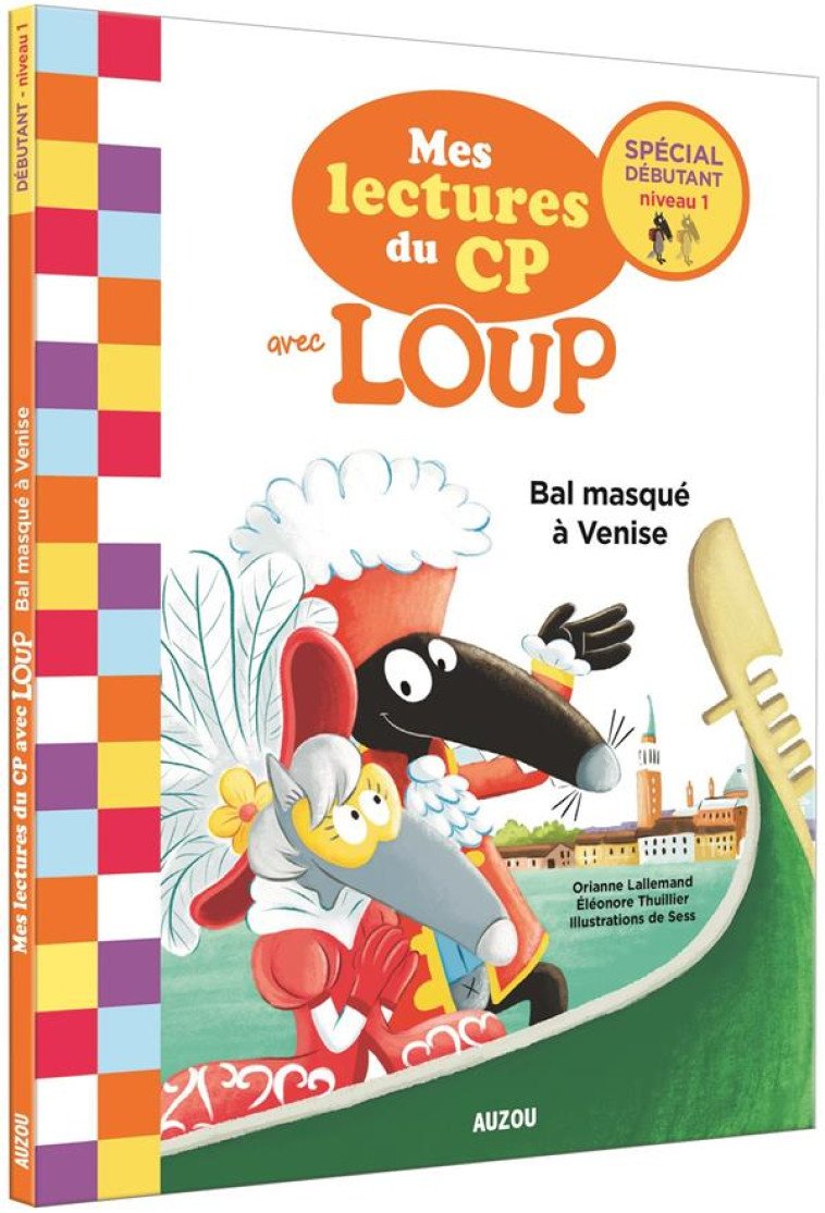 MES PREMIERES LECTURES DU CP AVEC LOUP - VENISE - LALLEMAND/SESS - PHILIPPE AUZOU