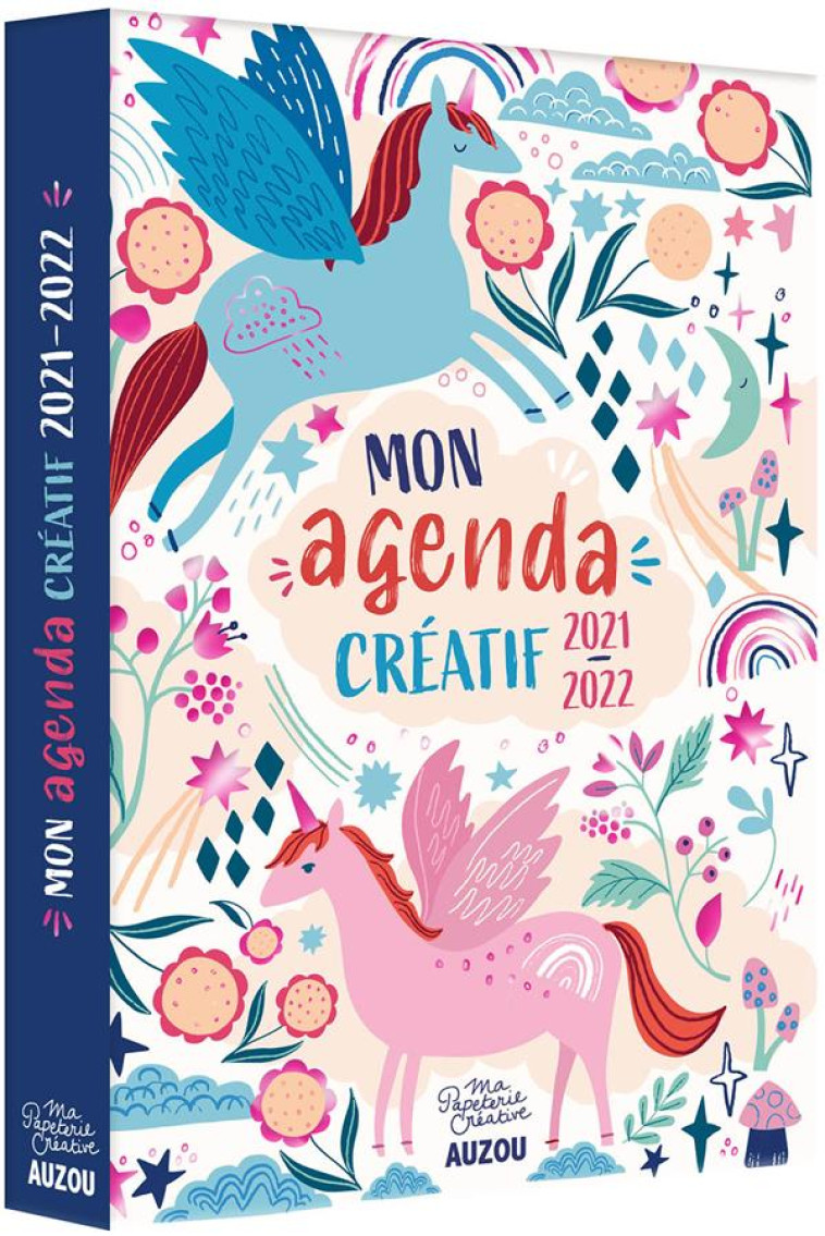 MON AGENDA CREATIF A COLORIER - 2021-2022 - BROOKS FEENA - NC