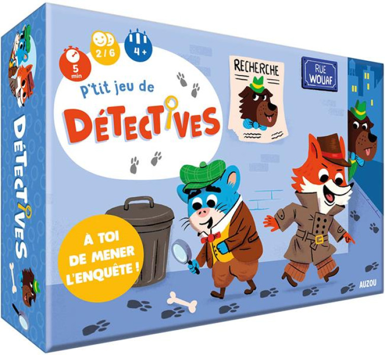 P-TIT JEU DE DETECTIVES - A TOI DE MENER L-ENQUETE - BEDOUET THIERRY - NC