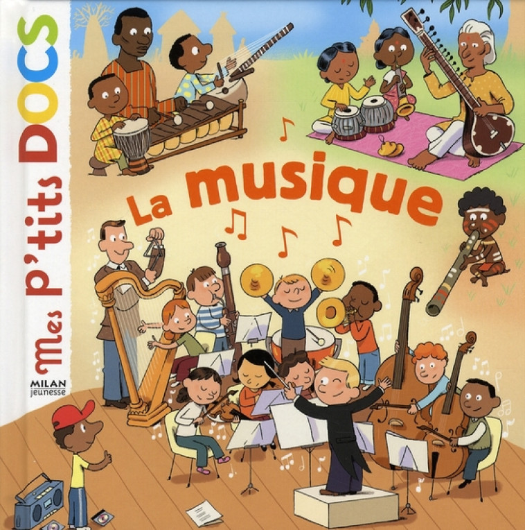 VIVE LA MUSIQUE PTITS DOCS - LEDU/BALICEVIC - BD Kids