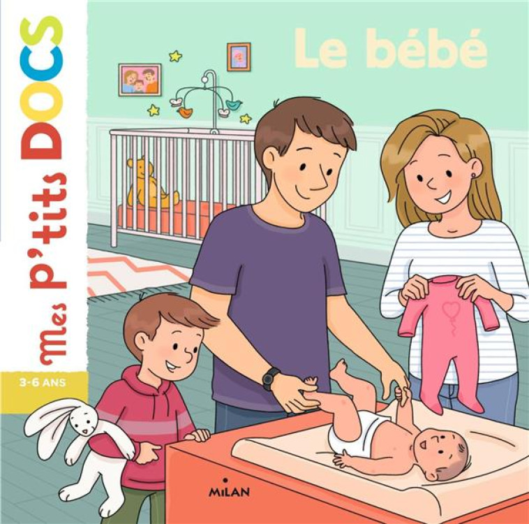 BEBE (LE) P-TITS DOCS - LEDU/VANHOOF - BD Kids