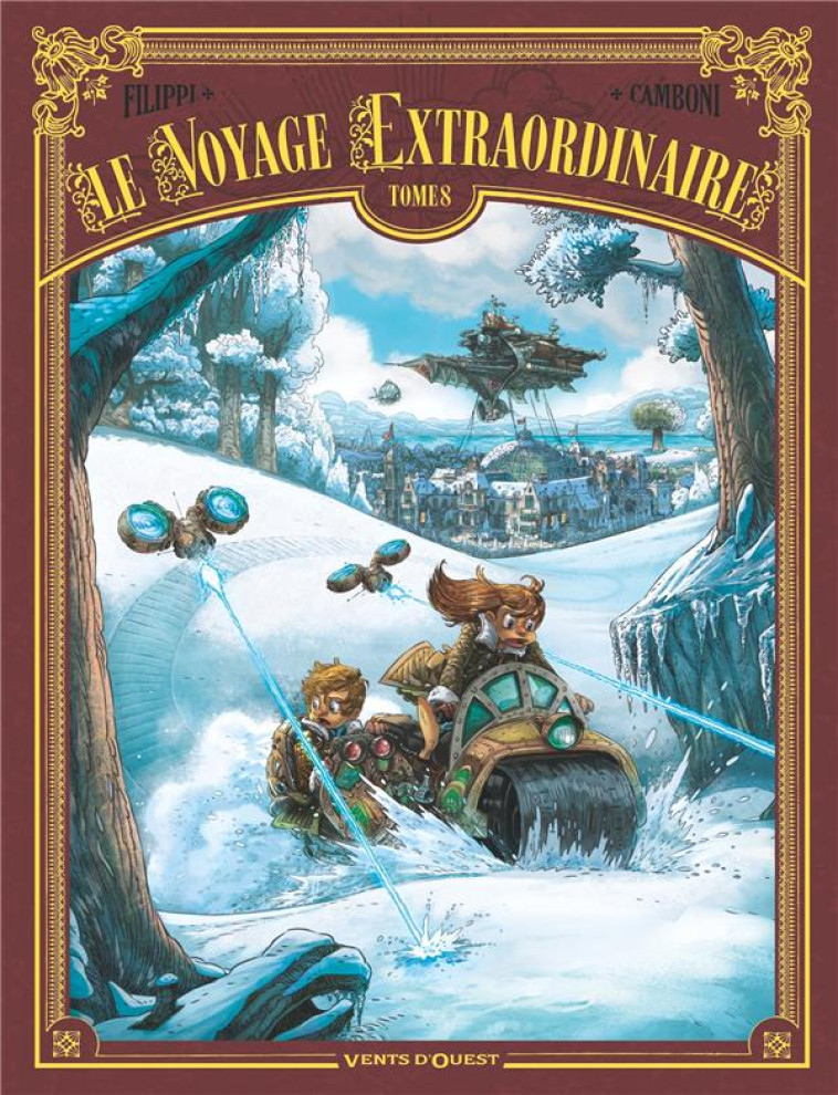 VINGT MILLE LIEUES SOUS LES GLACES 2/3-LE VOYAGE EXTRAORDINAIRE - TOME 08 - CYCLE 3 - - FILIPPI/CAMBONI - VENTS D'OUEST