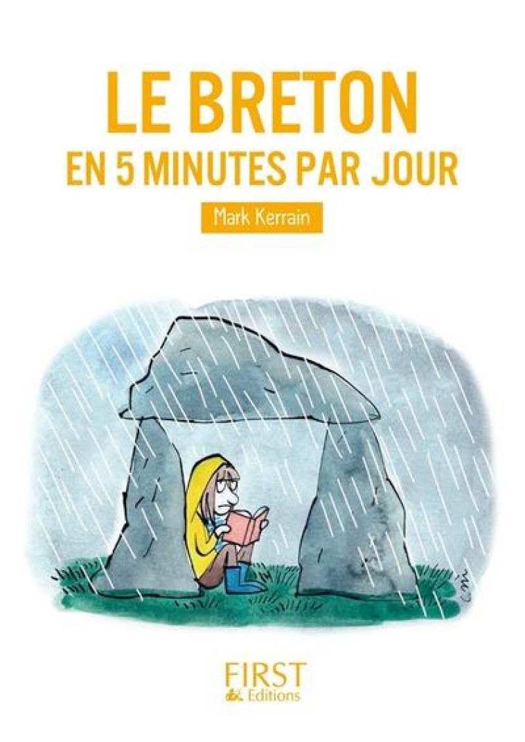 PETIT LIVRE DU BRETON EN 5 MINUTES PAR JOUR - KERRAIN MARK - First Editions