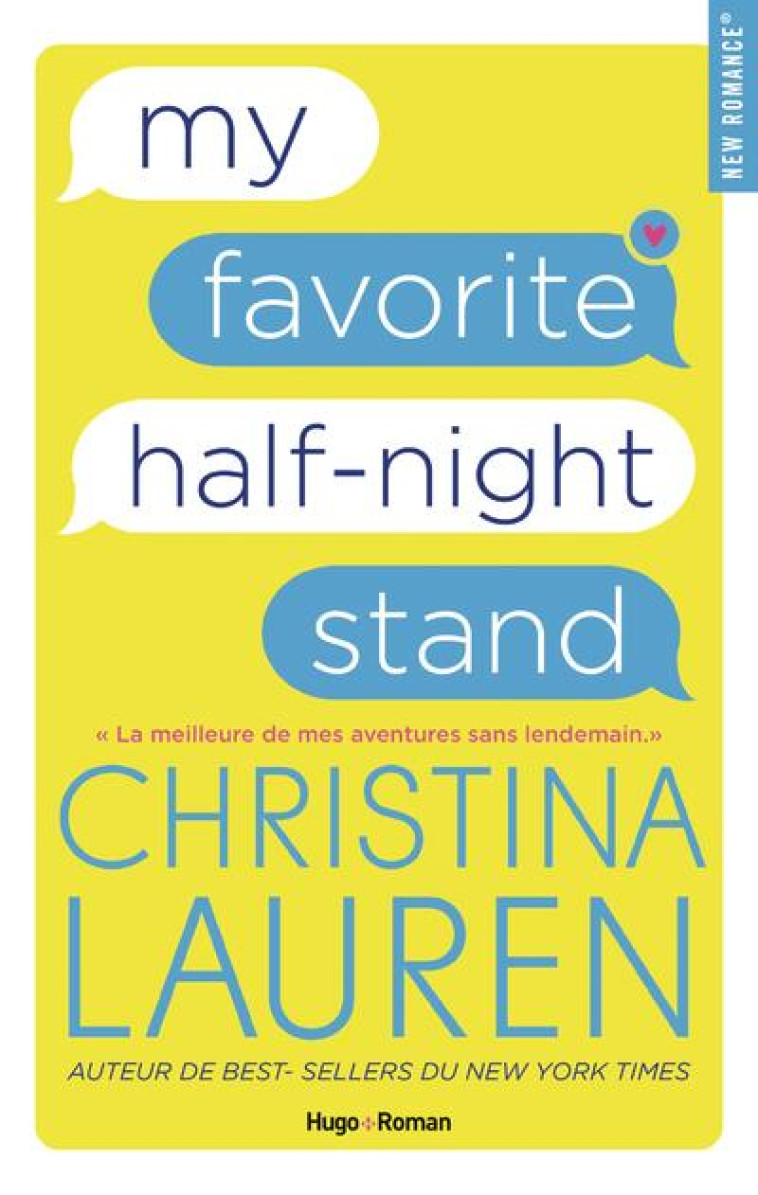 MY FAVORITE HALF-NIGHT STAND - LAUREN CHRISTINA - HUGO JEUNESSE