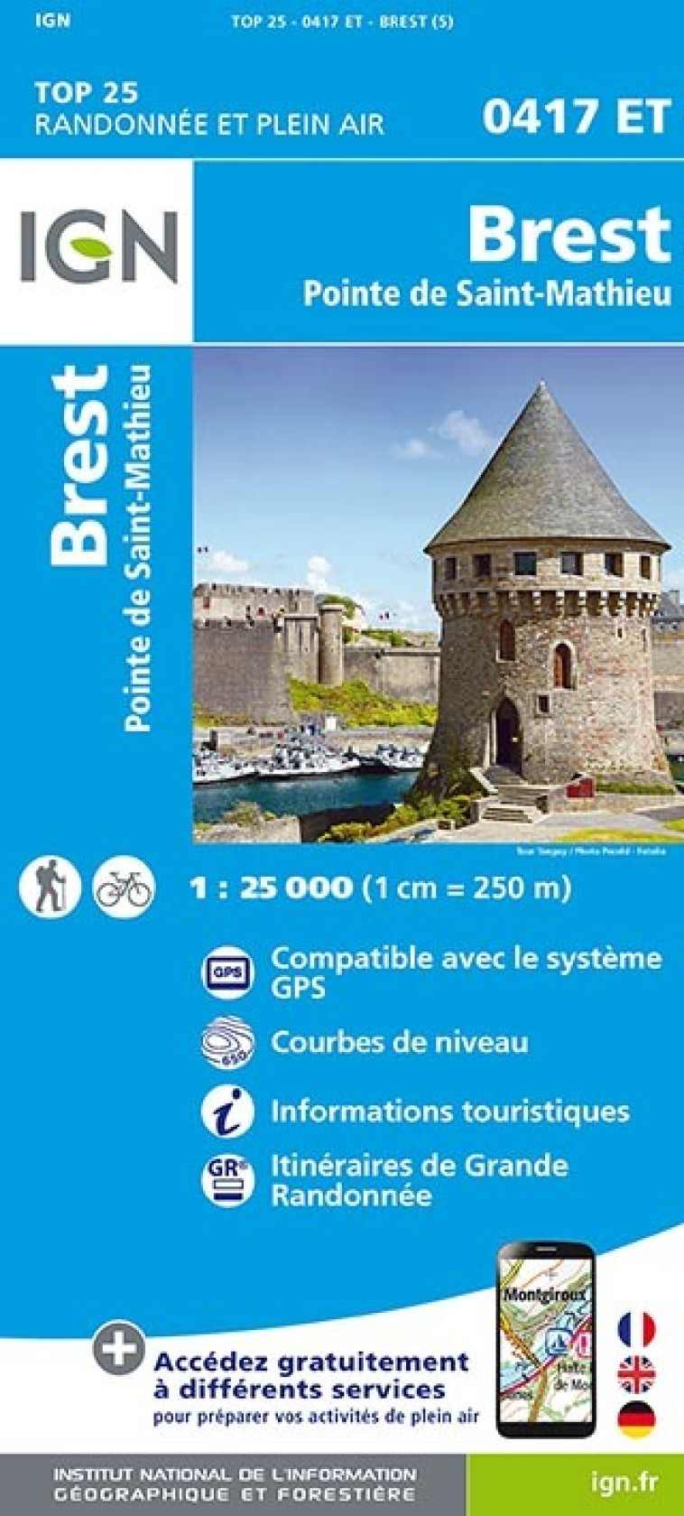 0417ET BREST. POINTE DE SAINT-MATHIEU - XXX - IGN