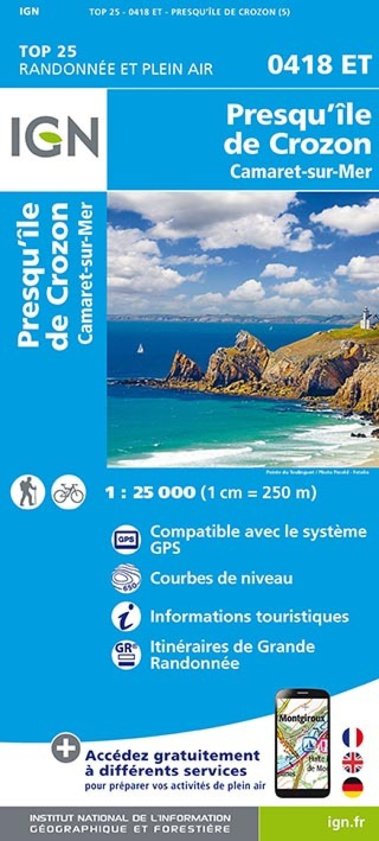 0418ET CAMARET.PRESQU-ILE DE CROZON - XXX - IGN