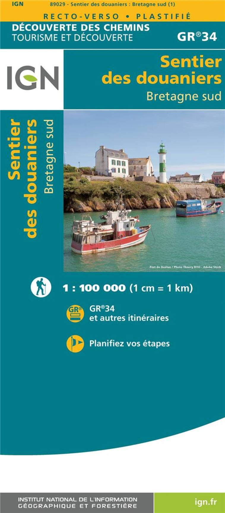 LE SENTIER DES DOUANIERS BRETAGNE SUD - XXX - MICHELIN